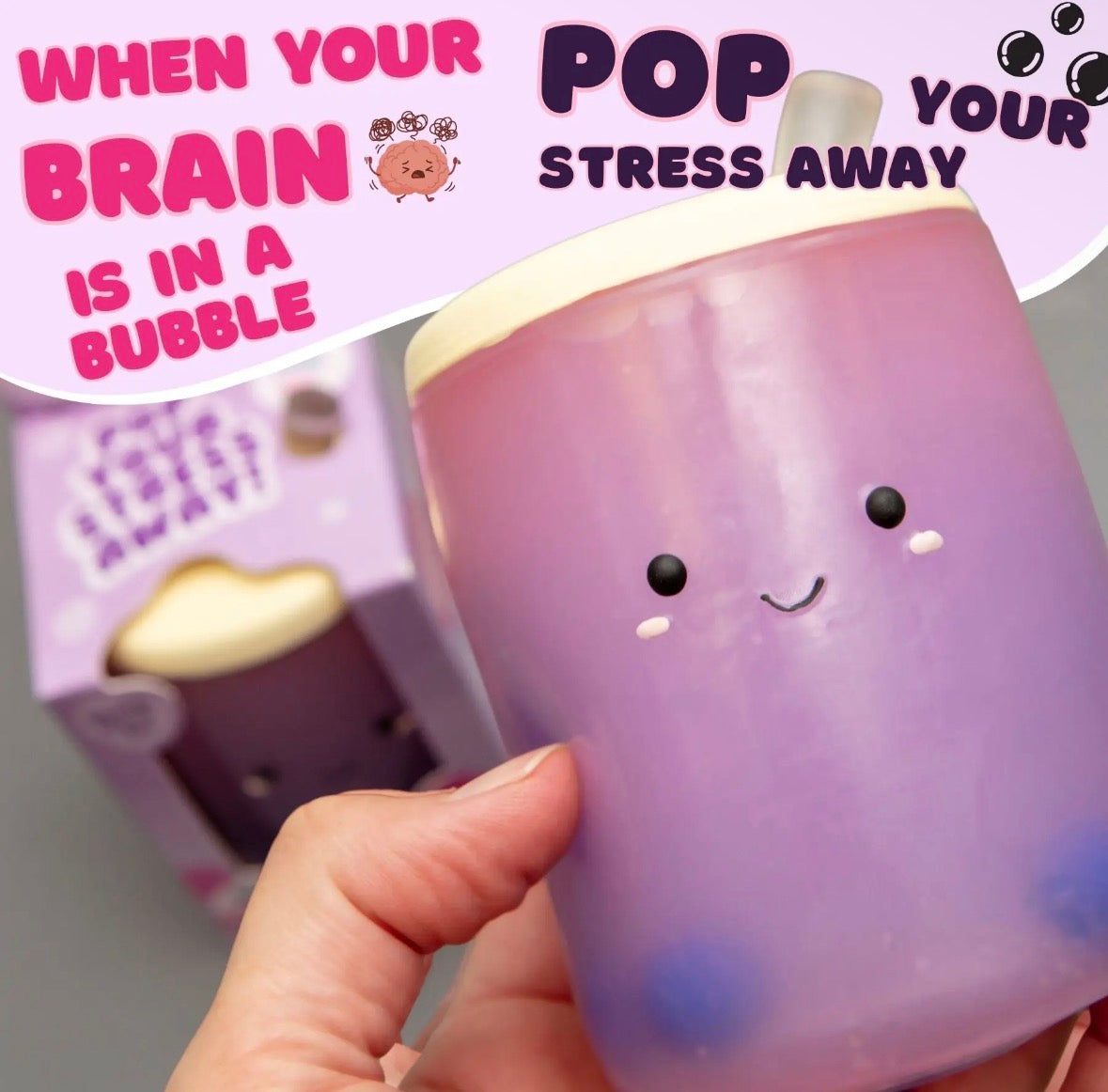Boba-thee squishy stressspeeltje