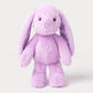 Zacht pluche knuffelkonijn Lily van Creasowl, 25 cm met glitterogen en fluwelige textuur in diverse kleuren.