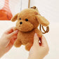 Puppy Hond Tashanger 15 cm – Schnauzer Husky Corgi Shiba Inu – Kawaii Knuffel Sleutelhanger & Rugzak Accessoire Creasowl
