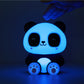 Siliconen Panda nachtlampje van Creasowl, zacht LED licht, geschikt voor kinder- en babykamer, 10x13,2x16 cm