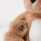 Zachte teddybeer knuffel met nachtlampje en slaapgeluiden voor baby's, 25 cm, Creasowl, rustgevende slaaptrainer voor jonge kinderen