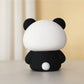 Zachte siliconen panda nachtlampje van Creasowl, kinder LED nachtlicht voor een gezellige kinderkamer, afmetingen 10x13,2x16 cm