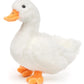 Witte Gans Pluche Knuffel (20 cm) – Realistische Vogel & Boerderijdier – Duurzame 100% Gecyclde Vulling