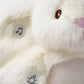 Zachte konijnenknuffel met nachtlampje en slaapgeluiden voor baby's, 25 cm, van Creasowl, rustgevende slaaptrainer voor kinderen