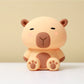 Siliconen Capibara Nachtlamp – Zacht Kinderkamer LED Nachtlampje (10 x 13,2 x 16 cm) – Schattige Capybara Lamp & Sfeervol Cadeau