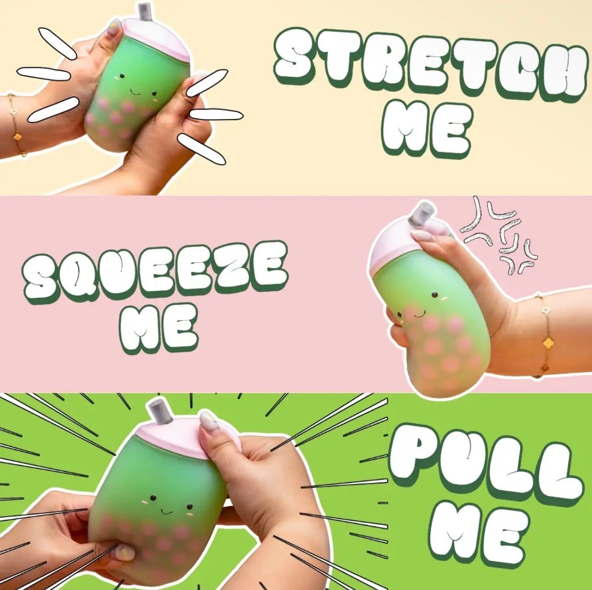 Boba-thee squishy stressspeeltje