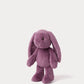 Creasowl zachte pluche knuffelkonijn Lily met glitterogen, 25 cm, in diverse kleuren, fluweelzacht en knuffelvriendelijk.