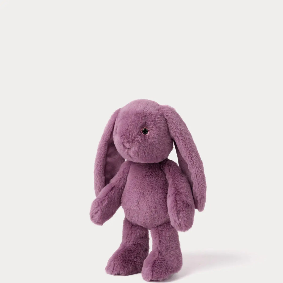 Creasowl zachte pluche knuffelkonijn Lily met glitterogen, 25 cm, in diverse kleuren, fluweelzacht en knuffelvriendelijk.