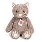 Teddy-Hermann Kat Milly Pluche Knuffel (35 cm) – Slungelkat / Schlenkerkatze – Veilig & Wasbaar Speelgoed