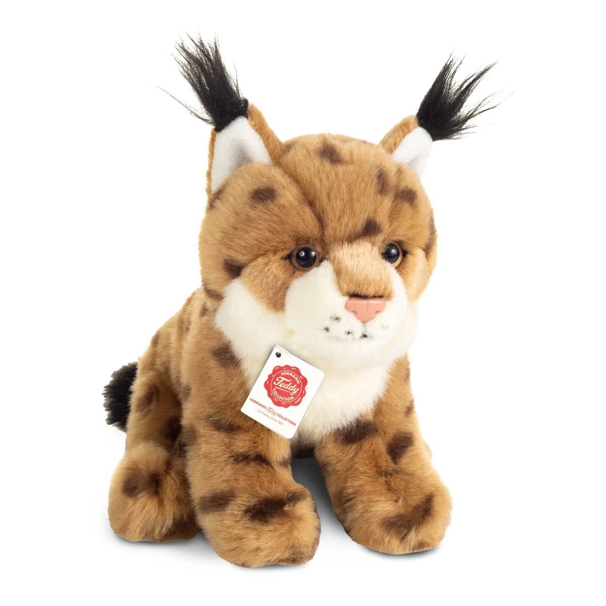 Teddy-Hermann Bergdieren Pluche Knuffel (16 cm) – 4 Varianten – Zacht Bergdier Knuffeltje – Veilig & Wasbaar Speelgoed