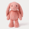 Zacht pluche knuffelkonijn Lily van Creasowl, 25 cm met glitterogen en fluwelige textuur in diverse kleuren