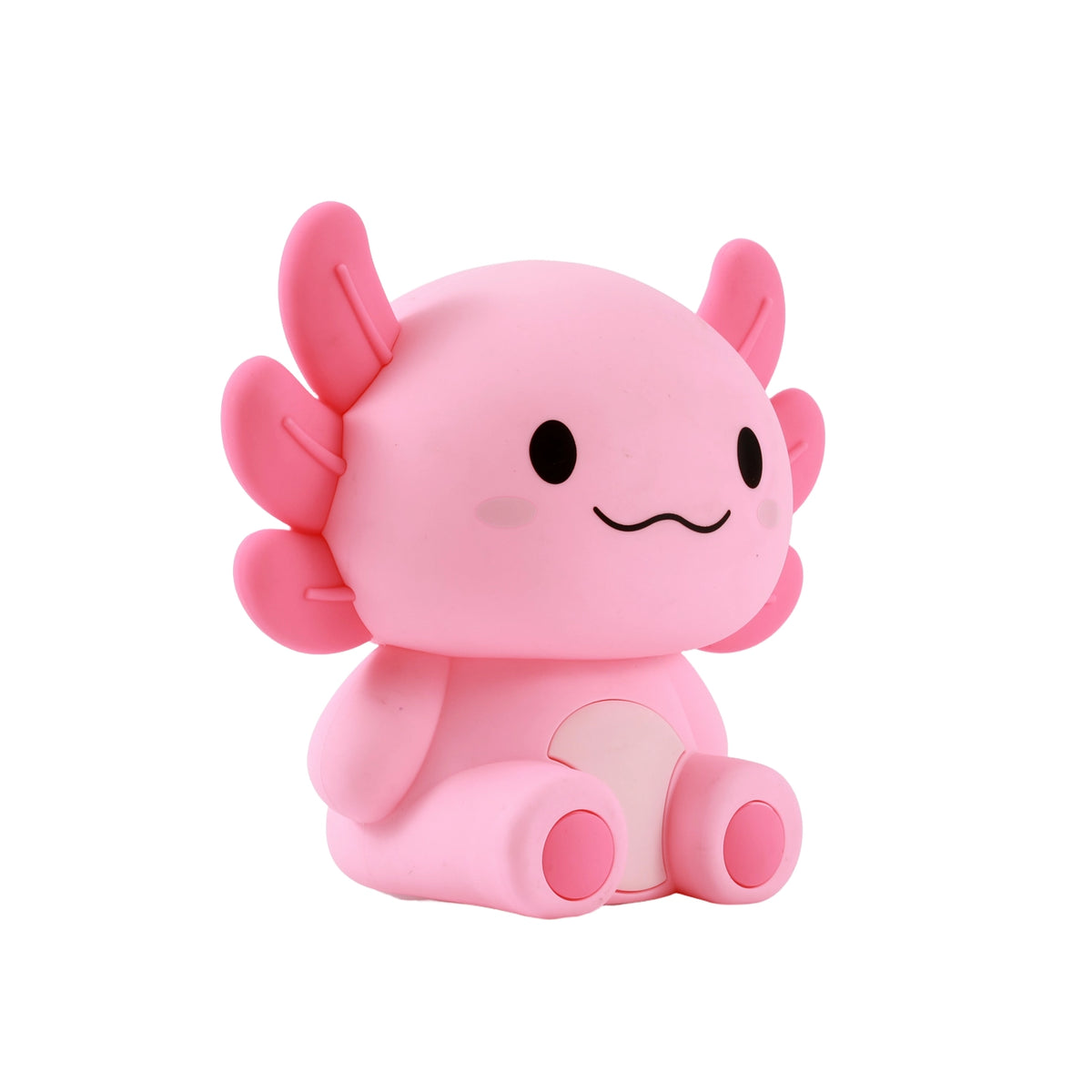 Siliconen Axolotl Nachtlampje – Zacht Kinderkamer LED Nachtlampje (10 x 13,2 x 16 cm) – Schattige Axolotl Lamp & Uniek Cadeau
