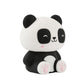 Siliconen panda nachtlampje van Creasowl, zacht kinderLED-lampje in lichtgewicht ontwerp, geschikt voor babykamer en kinderkamer.
