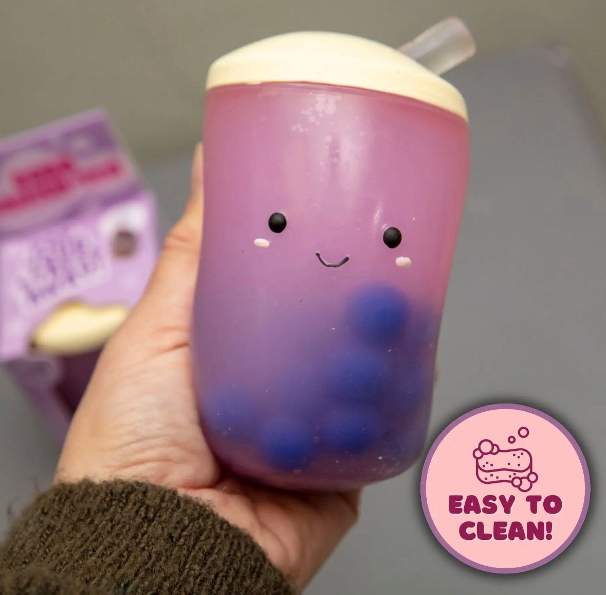Boba-thee squishy stressspeeltje