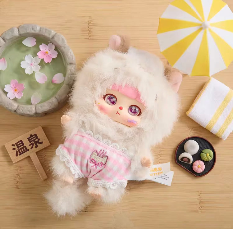 Samuel Kitten Holiday Blind Box – Schattige Kat Vinyl & Pluche Figuur – Mystery Box Tas Hanger Cadeau Creasowl