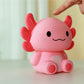 Siliconen Axolotl Nachtlampje – Zacht Kinderkamer LED Nachtlampje (10 x 13,2 x 16 cm) – Schattige Axolotl Lamp & Uniek Cadeau