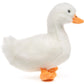 Witte Gans Pluche Knuffel (20 cm) – Realistische Vogel & Boerderijdier – Duurzame 100% Gecyclde Vulling