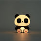 Siliconen panda nachtlampje voor kinderen, zacht LED licht, geschikt als baby- en kindercadeau, Creasowl.