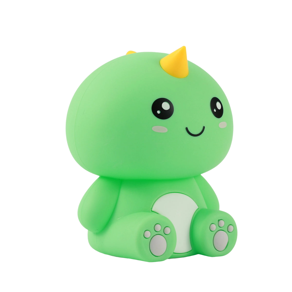 Hello Dino Nachtlampje – Zacht Kinderkamer LED Nachtlampje (10 x 13,2 x 16 cm) – Stoere Dinosaurus Lamp & Sfeervol Cadeau