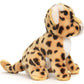 Pluche Cheetah Welp Knuffel Zittend (18 cm) – Realistisch Jachtluipaard Baby – Duurzame 100% Gecyclde Vulling