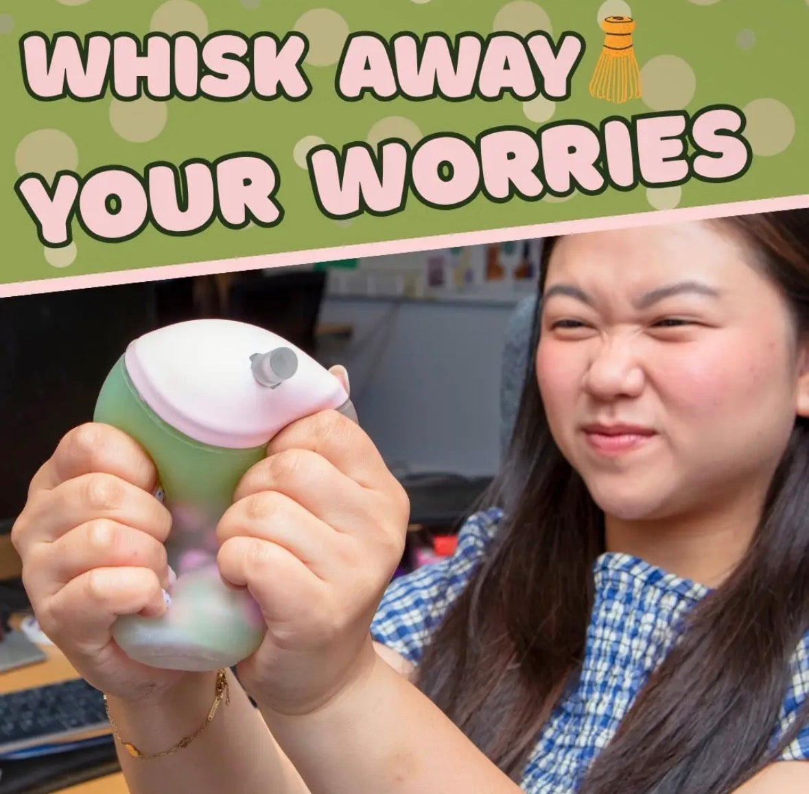 Boba-thee squishy stressspeeltje
