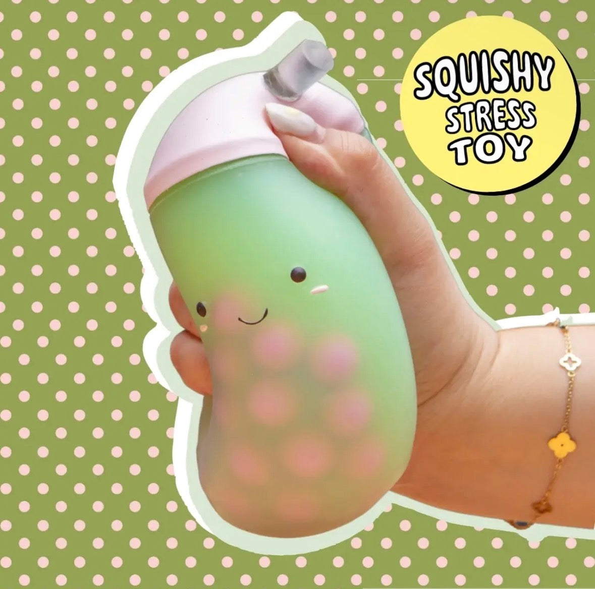 Boba-thee squishy stressspeeltje