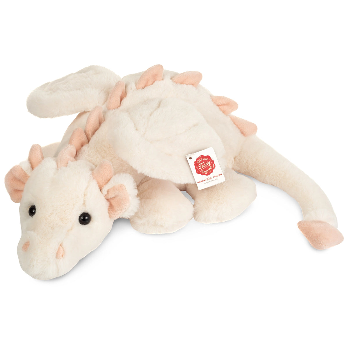 Teddy-Hermann Draak Pluche Knuffel (32 cm) – Betoverende Knuffeldraak – Veilig & Wasbaar Speelgoed