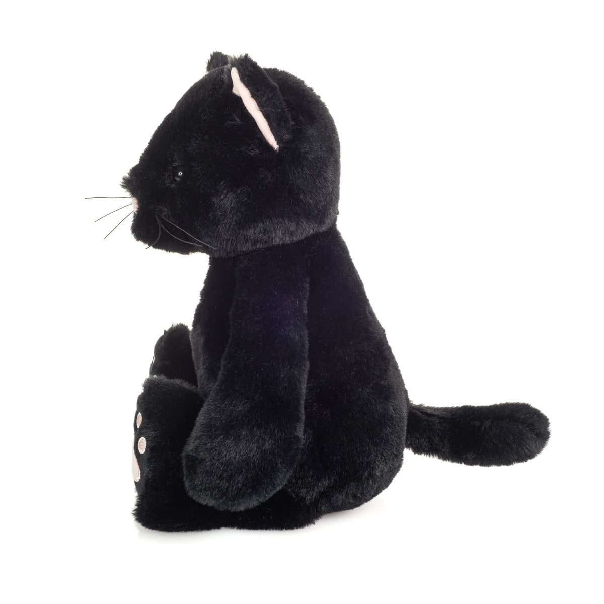 Teddy-Hermann Kat Milly Pluche Knuffel (35 cm) – Slungelkat / Schlenkerkatze – Veilig & Wasbaar Speelgoed