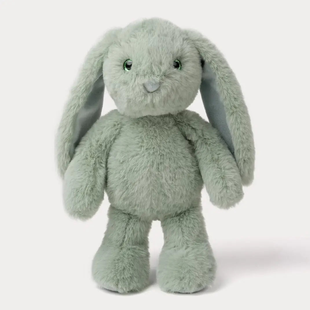 Zachte pluche knuffelkonijn Lily van Creasowl, 25 cm met glitterogen en fluwelige vacht, in diverse kleuren