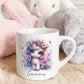 Gepersonaliseerde Eenhoorn Mokje 🦄 – Met Naam | Keramisch Mokje 175ml Creasowl