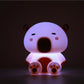 Siliconen Capibara Nachtlamp – Zacht Kinderkamer LED Nachtlampje (10 x 13,2 x 16 cm) – Schattige Capybara Lamp & Sfeervol Cadeau