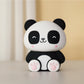 Siliconen Panda nachtlampje van Creasowl, zacht LED licht voor babykamer, afmetingen 10x13,2x16 cm, schattig kinderkameraccessoire