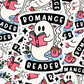 Romance reader waterdichte vinyl sticker