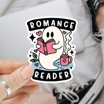 Romance reader waterdichte vinyl sticker