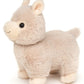 Alpaca, staand - 18 cm (lengte) - pluche lama - knuffeldier