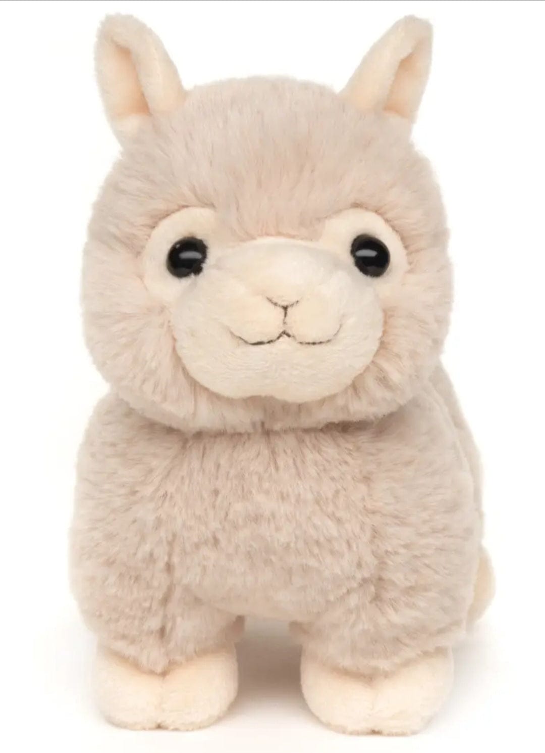 Alpaca, staand - 18 cm (lengte) - pluche lama - knuffeldier