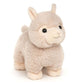 Alpaca, staand - 18 cm (lengte) - pluche lama - knuffeldier