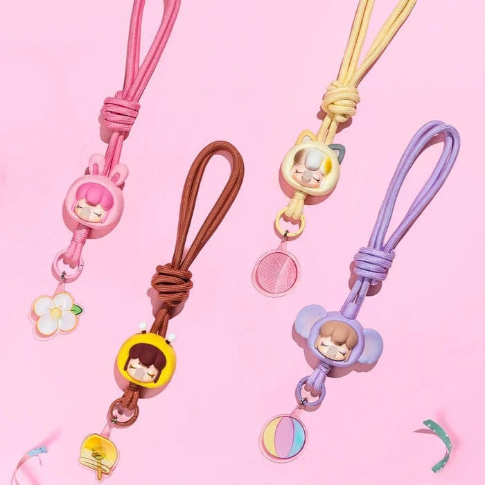 Baby Nanci Furry Party Blind Box – Schattige Telefoon Hanger Mystery Box – Kawaii Figuur Accessoire