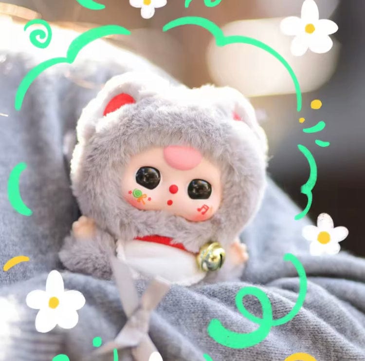 Baby Three Billionaire Cat Blind Box – Schattige Mystery Plush