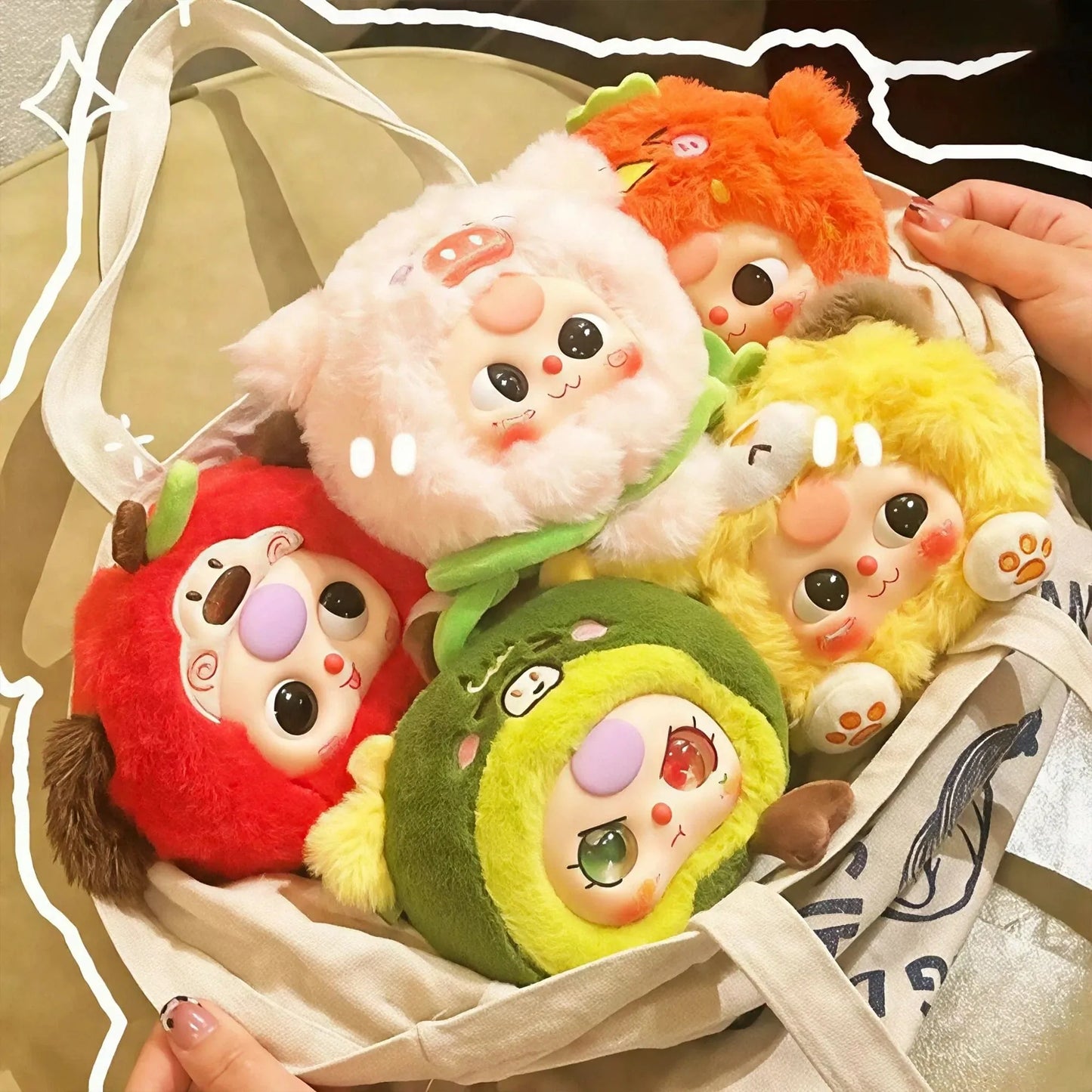 Baby Three Really Love You Series Blind Box – Schattige Vinyl Poppen Collectie