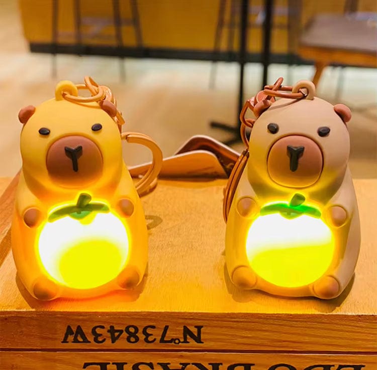 Capybara - Sleutelhanger met Licht - Nachtlamp