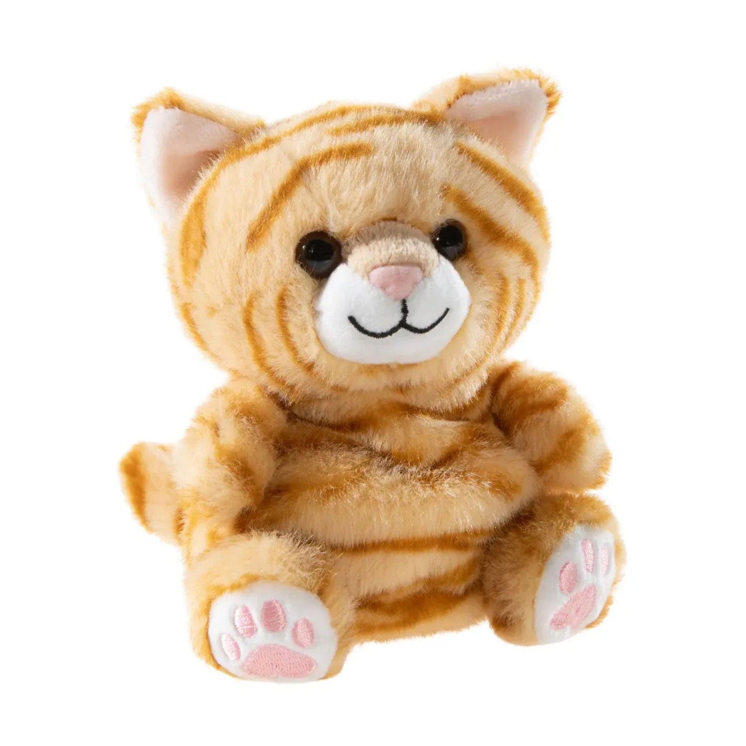 CHAGIYA gestreepte kat knuffel 13cm