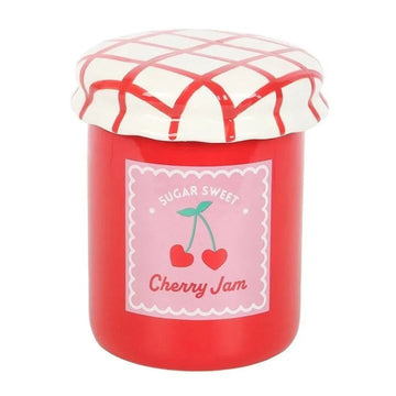 Cherry Jam Jar Aroma Brander – Keramische Wax Melt Warmer