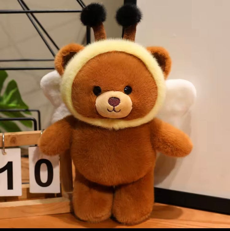 Creasowl Beer Knuffel Zachte Schattige Dieren 33cm – Pinguïn, Beer & Varken - Kawaii Pluche 33cm