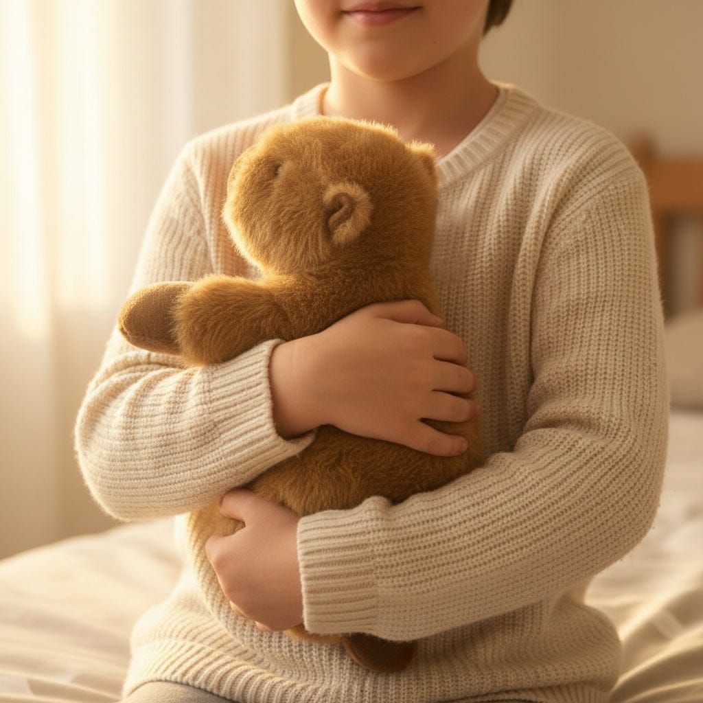 Creasowl Capybara Knuffel 40 cm - Zachte Dieren Pluche met Licht Gewogen Pootjes