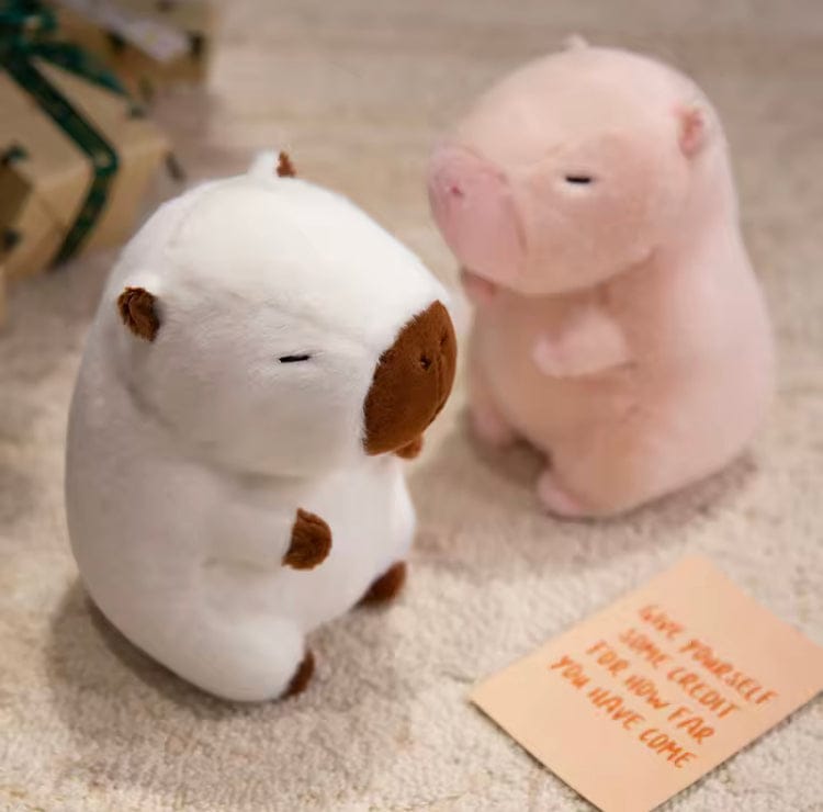 Creasowl Capybara Knuffel met Licht – Zachte Pluche 24 cm