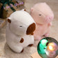 Creasowl Capybara Knuffel met Licht – Zachte Pluche 24 cm