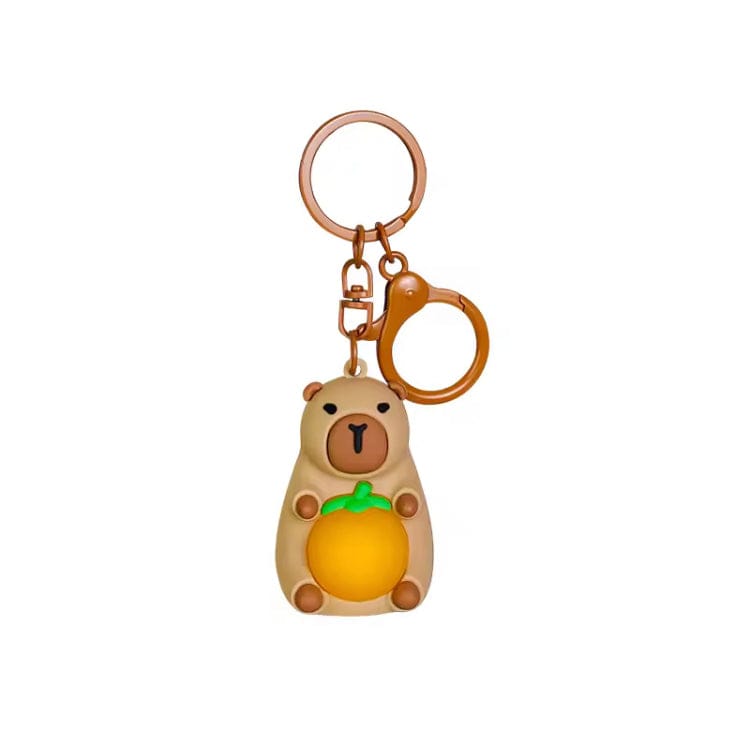 Creasowl Capybara - Sleutelhanger met Licht - Nachtlamp