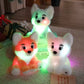Creasowl Cartoon Lichtgevende Vos Knuffel 🦊 - Zachte LED Plush Pop – 26cm
