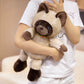 Creasowl Cartoon Siamese Katten Knuffel – Schattige Kawaii Kat Knuffel | Pluche Speelgoed & Cadeau